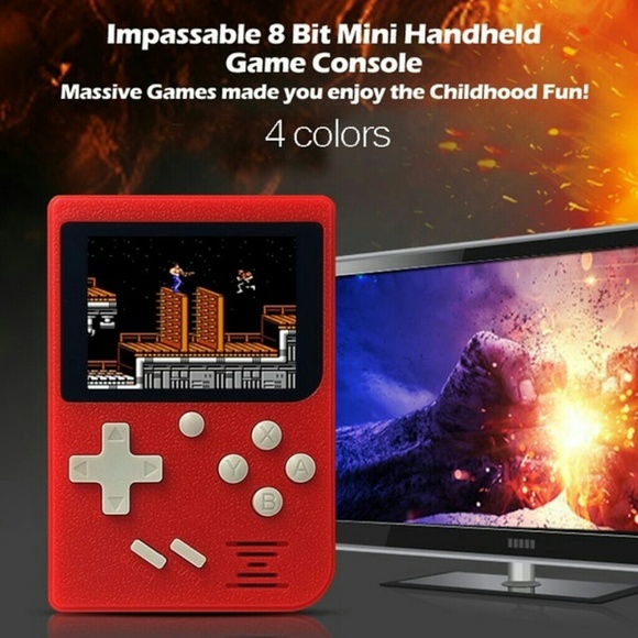 Pocket Handheld Video Game Console 2.4 LCD 8 Bit M - Picture 2 of 4